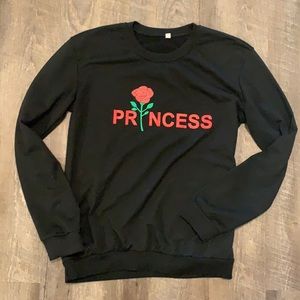 Black Princess Sweatshirt